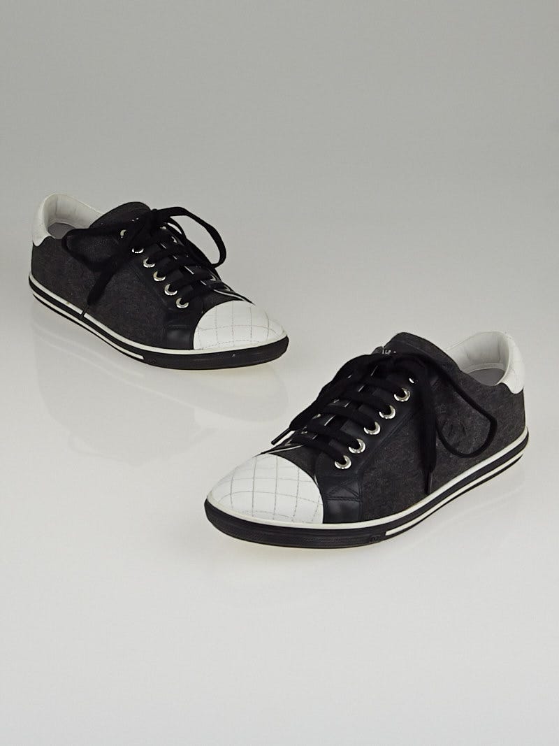 CHANEL | Shoes | Black Chanel Sneakers | Poshmark